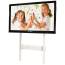 Wall Mount Screen Lift 750 for all models Clevertouch, adj. height mechanism **WHITE*