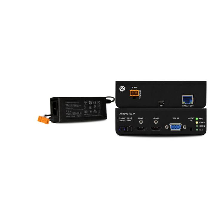Atlona AT-HDVS-150-TX-P Three-Input Switcher for HDMI and VGA with HDBaseT Output
