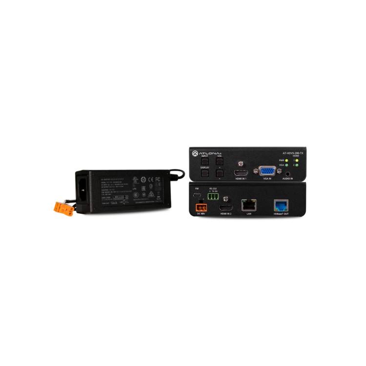 Atlona AT-HDVS-200TXPSK Three-Input Switcher for HDMI and VGA with Ethernet-Enabled HDBaseT Output