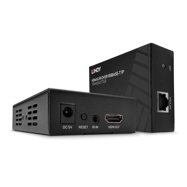 HDMI & IR over 100Base-T IP Extender (38126)