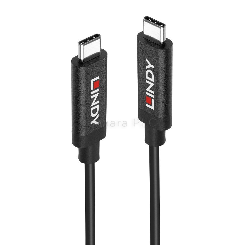 Lindy 5m USB 3.1 Gen 2 C/C Active Cable with AV & PD 3.0 (43308